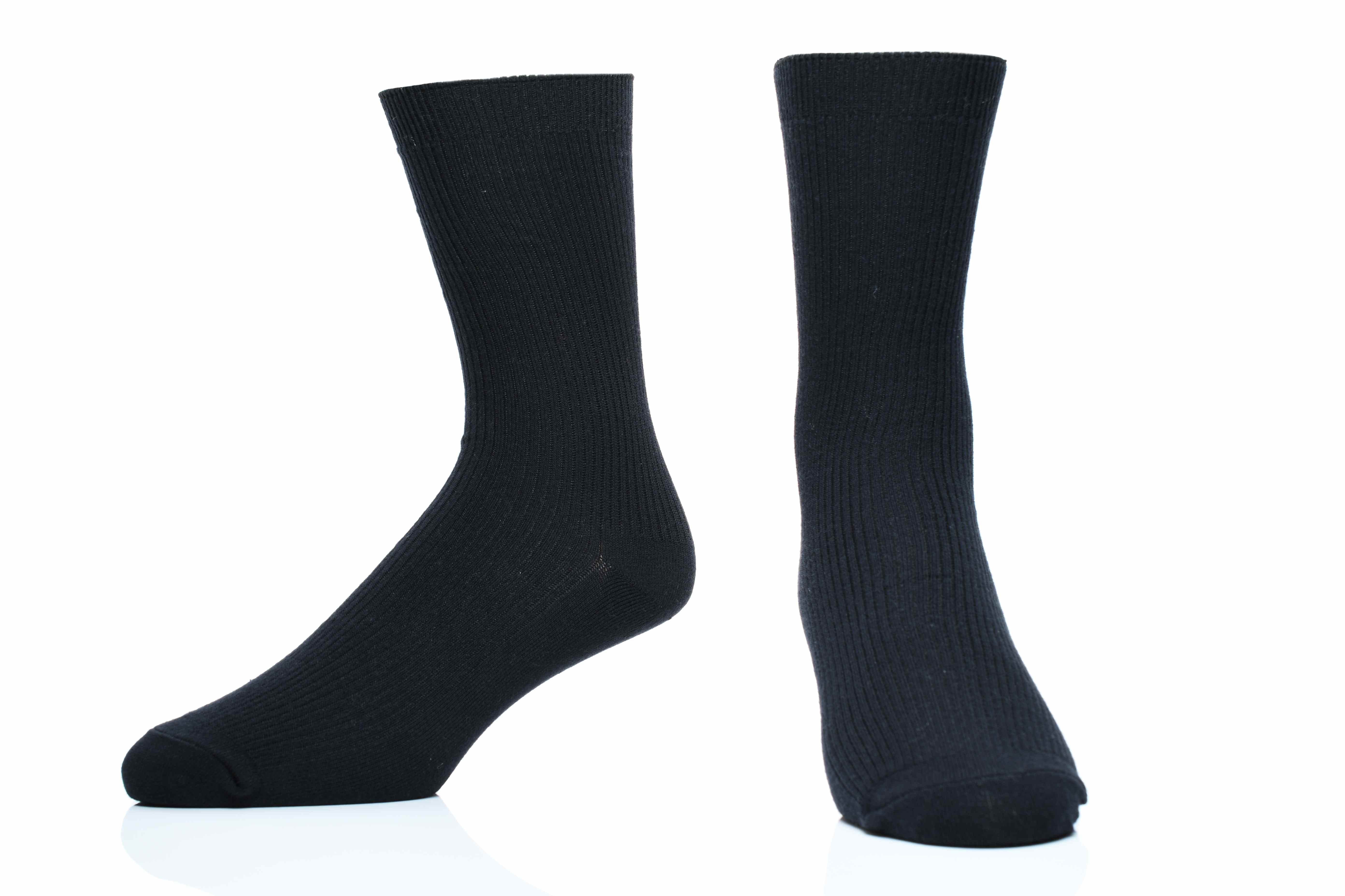 【A101】- 中筒素色紳士襪(平面)